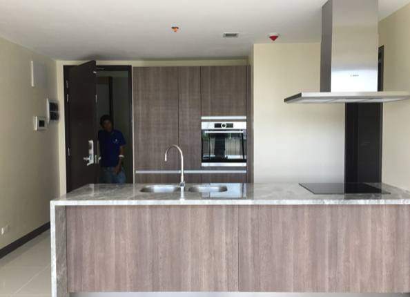 Finished residential kitchen